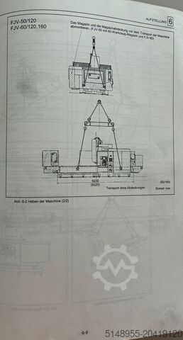 Vertikales Bearbeitungszentrum MAZAK FJV-60/120