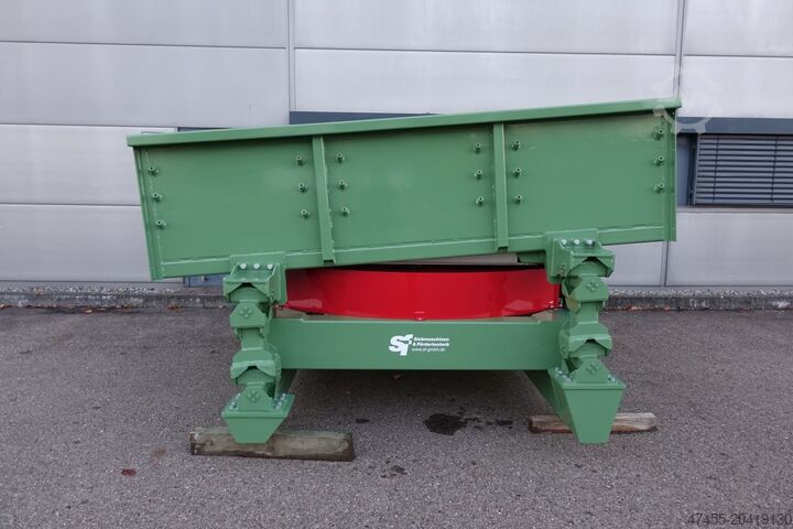 Siebmaschine | Schwingsichter S&F GmbH - Siebmaschinen u Fördertechnik ASM-550