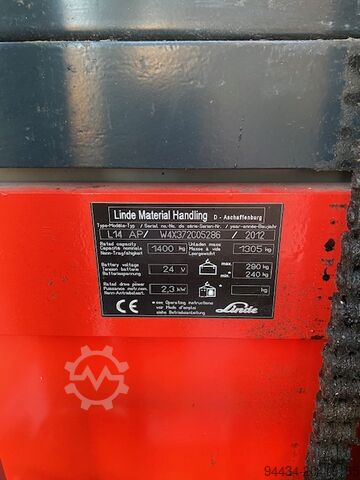 Pallet stacker Linde L14AP