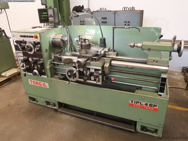Leit- und Zugspindeldrehmaschine TONGIL Tipl 4 SP / Digi