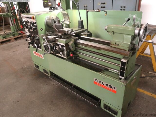 Leit- und Zugspindeldrehmaschine TONGIL Tipl 4 SP / Digi