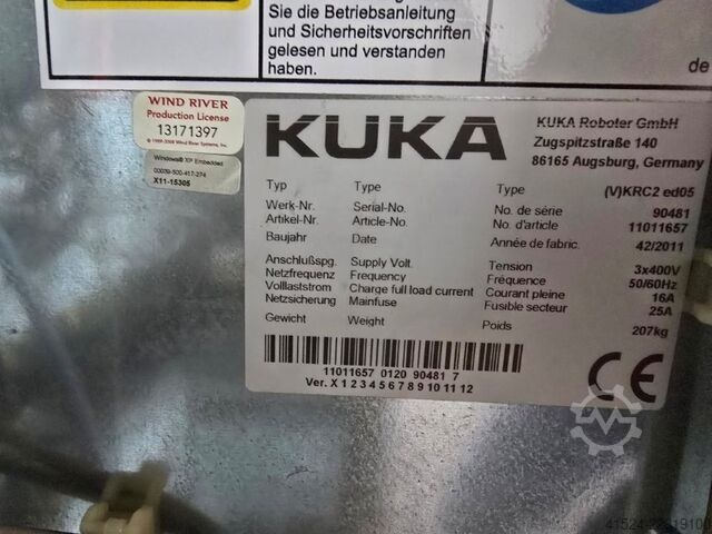 Industrieroboter Roboter Kuka KR16L6, neu lackiert