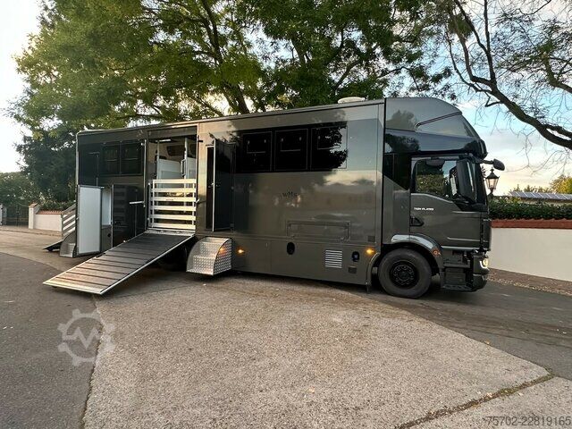 Van MAN TGM 15290 Popout 4-5 Pferde Wohnmobilzul.