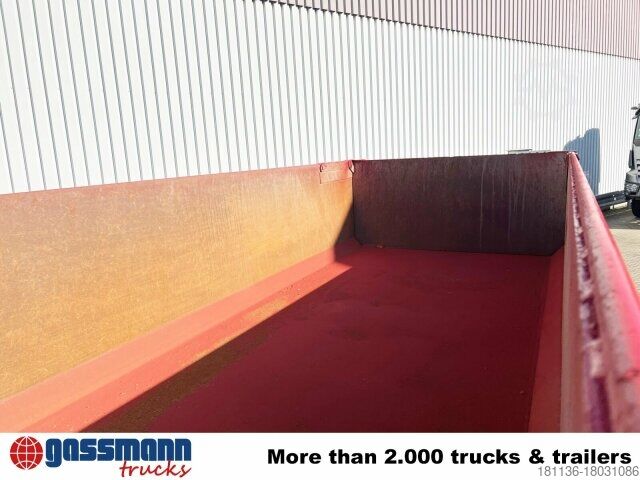 Special purpose truck Iveco Trakker AD410T50 8x4, Stahlmulde ca. 16m³, hydr.