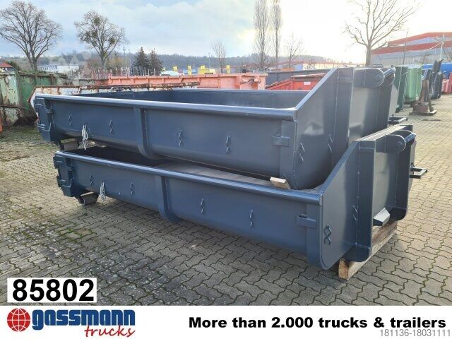 Roll-off container City-Abrollcontainer mit Flügeltüren ca. 3,8m³