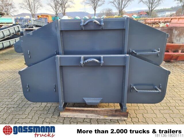 Roll-off container City-Abrollcontainer mit Flügeltüren ca. 3,8m³