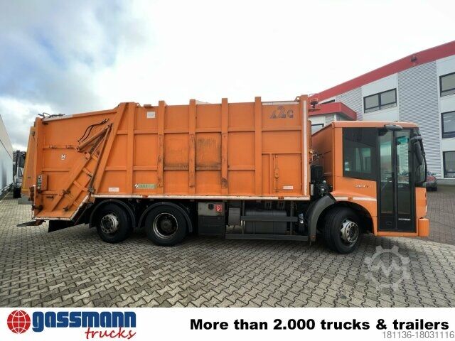 Müllwagen Mercedes-Benz Econic 2629 LL 6x2/4 NLA, EEV, Lenkachse, Haller