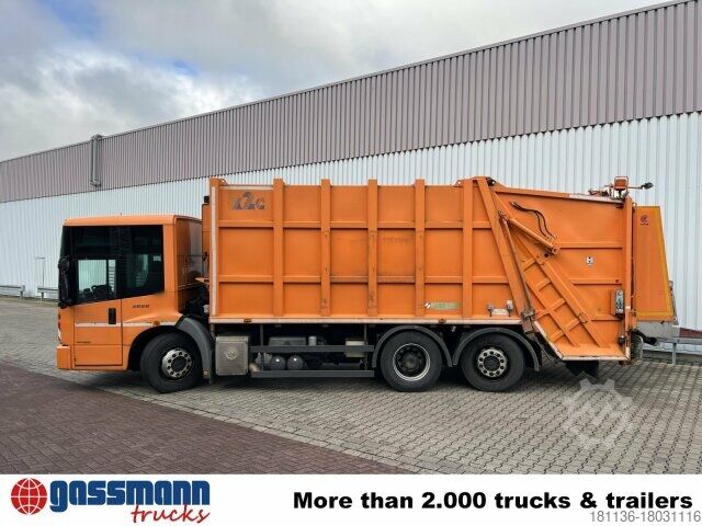 Müllwagen Mercedes-Benz Econic 2629 LL 6x2/4 NLA, EEV, Lenkachse, Haller