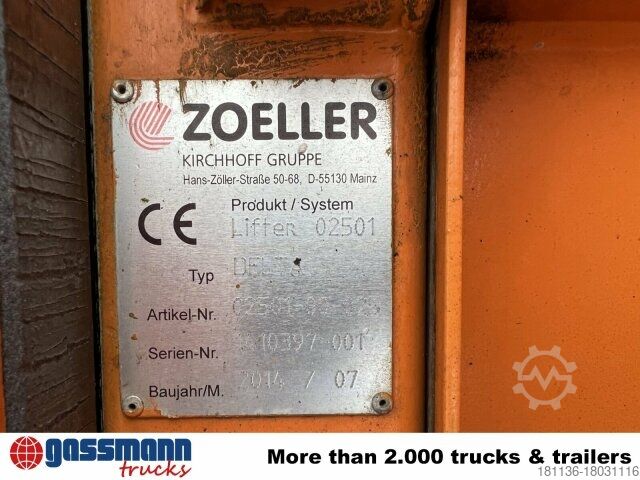 Müllwagen Mercedes-Benz Econic 2629 LL 6x2/4 NLA, EEV, Lenkachse, Haller