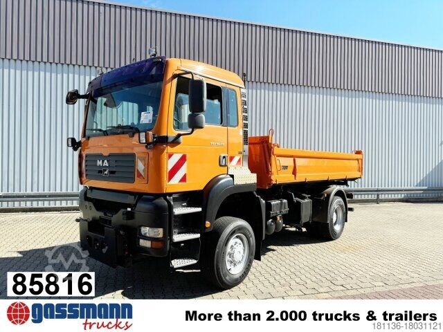 Kipper LKW MAN TGA 18.310 4x4 BL, Winterdienstausstattung