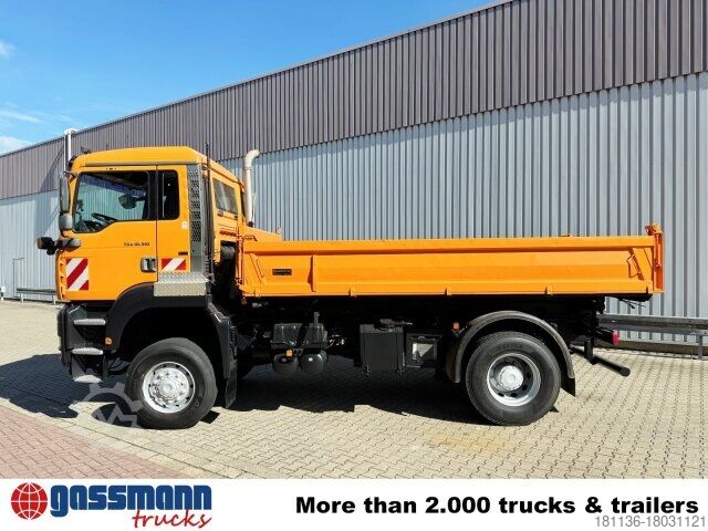 Kipper LKW MAN TGA 18.310 4x4 BL, Winterdienstausstattung