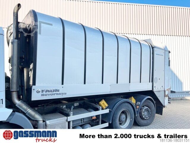 Müllwagen Mercedes-Benz Econic 2629 LL 6x2/4 NLA, EEV, Lenkachse, FAUN