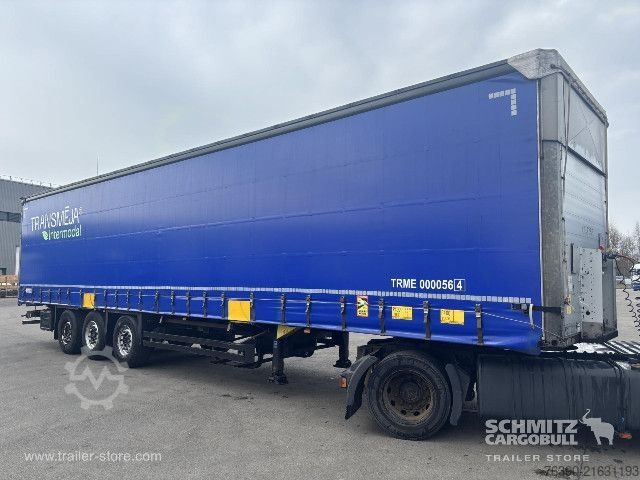 Auflieger mit Pritsche & Plane Schmitz Cargobull Semitrailer Curtainsider Standard