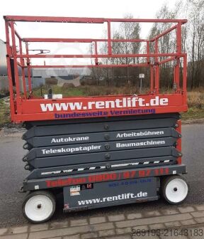 Scherenarbeitsbühne Skyjack SJ III 4740 Elektro 13,80 m