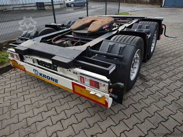 Semitrailer KRONE ZZB18eLZ Dolly  aktiv gelenkte Achse