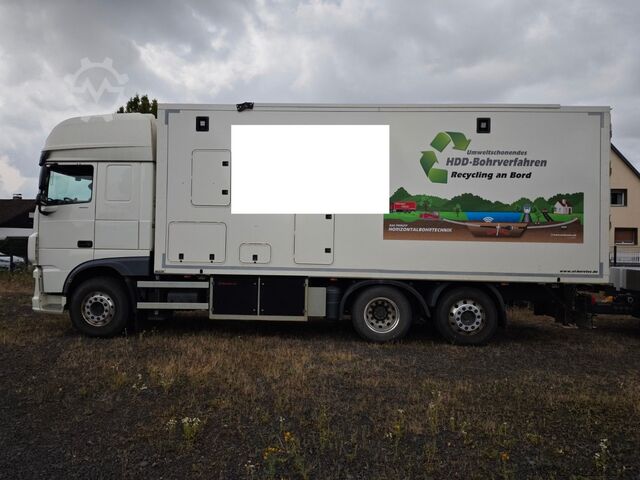 Special purpose truck DAF XF AT-Boretec HS Bentonit-Misch-Recyclingsystem