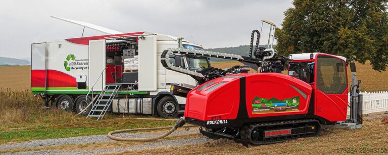 Special purpose truck DAF XF AT-Boretec HS Bentonit-Misch-Recyclingsystem