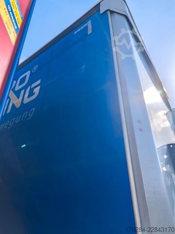Open semitrailer with tarp KÖGEL S24-1  BPW ECO-Achsen Liftachse Vario Fix
