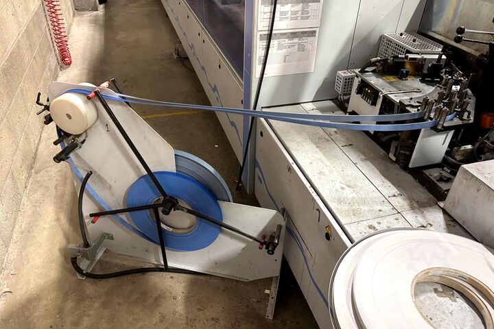 Kantenanleimmaschine + Rückführung Homag KAL 310 + TFU 140