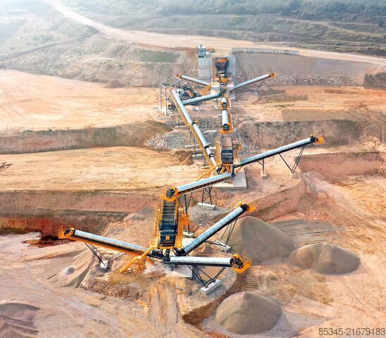 Brechanlage / Brechereinheit FABO Stationary Crushing Plant Stationary Crushing and Screening Plants