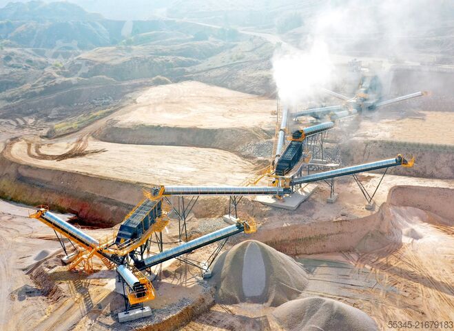 Brechanlage / Brechereinheit FABO Stationary Crushing Plant Stationary Crushing and Screening Plants