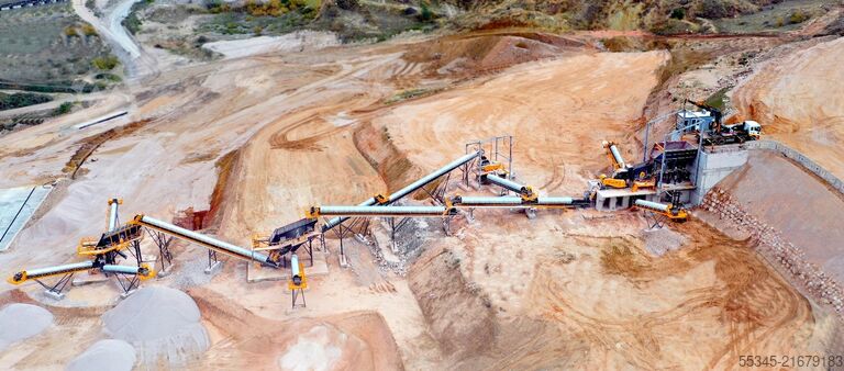 Brechanlage / Brechereinheit FABO Stationary Crushing Plant Stationary Crushing and Screening Plants