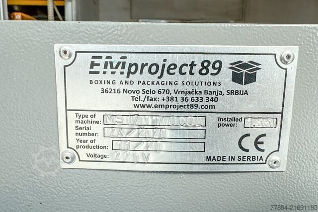 FLexodruckmaschiene EMproject89 MS 1700 TWOCOL