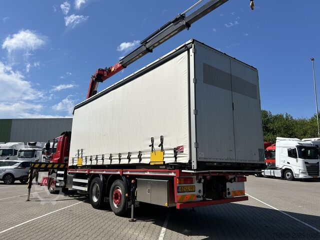 Curtain sided DAF CF 85 360 Euro 5 / 233 dkm / Curtainside Box / ...