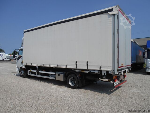 Truck with flatbed and tarpaulin DAF LF 230 12ton - CENTINA SCARRABILE