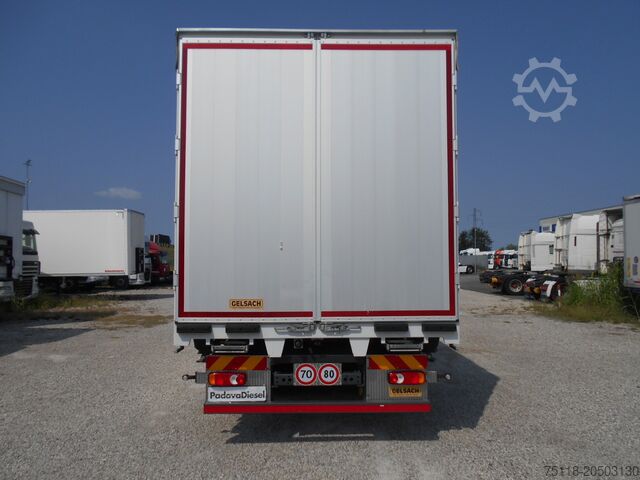 Truck with flatbed and tarpaulin DAF LF 230 12ton - CENTINA SCARRABILE