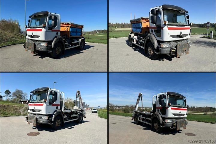 Special purpose truck Renault Midlum 300 4x4 Winterdienst / Swiss-Vehicle