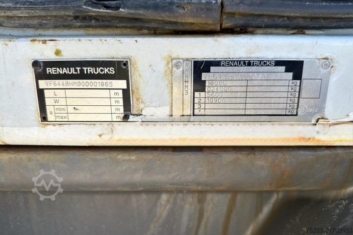 Special purpose truck Renault Midlum 300 4x4 Winterdienst / Swiss-Vehicle