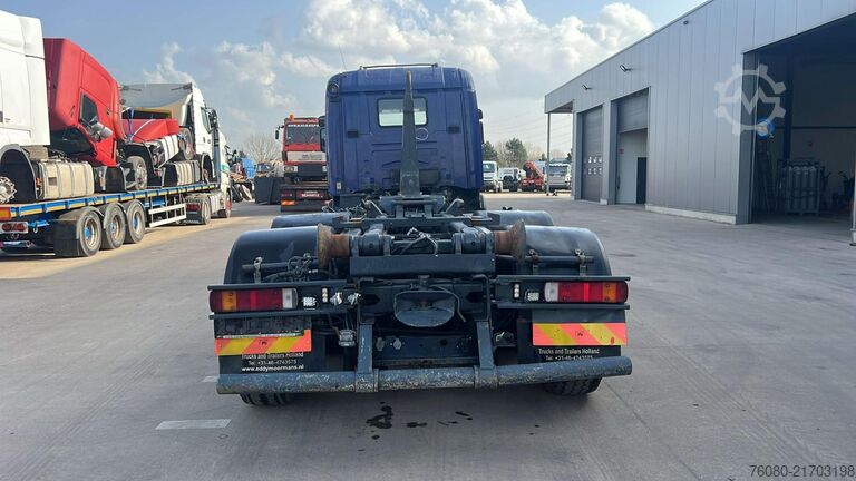 Hook arm system Scania 124 - 470 (BELGIAN TRUCK / 6X2 / PDE / GOOD CON...