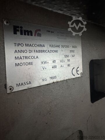 Lochstanzmaschine FIM VULCANO 30/1250