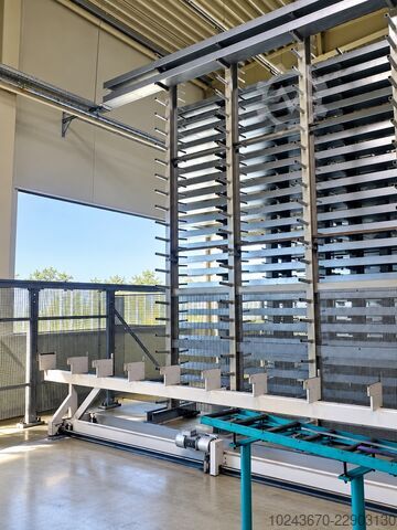 Automatic Steel Storage & Sawing Line KASTO SSZ Vario 140 Duo + PKS 140 PL