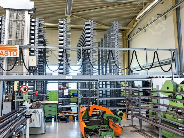 Automatic Steel Storage & Sawing Line KASTO SSZ Vario 140 Duo + PKS 140 PL