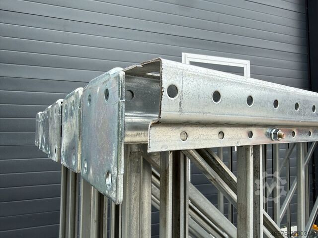 Regallänge: 30,72 lm. / St.: 2000x1100mm META (Thyssen) Multipal S Palettenregalanlage Palettenregal Regal