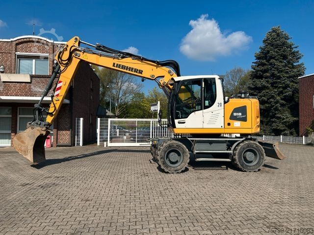 Mobile excavator LIEBHERR A 918 Compact nur 7650 Arbeitsstunden !
