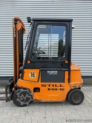 Electric 4-wheel forklift Still R60-16