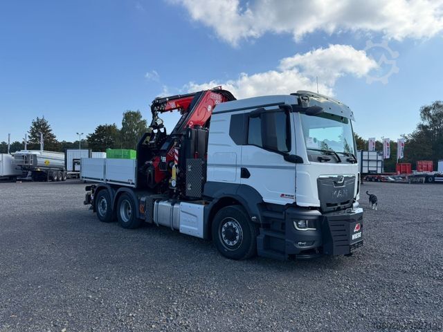 Truck mounted crane MAN 26.470 6x4-4 Hydrodrive Fassi Kran F545 Jib