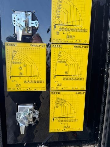 Flatbed truck MAN 26.470 6x4-4 Hydrodrive Fassi Kran F545 Jib