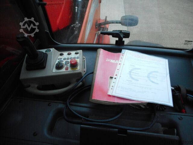 Telescopic handler Manitou MT 1440 mit Arbeitskorb + Gabel