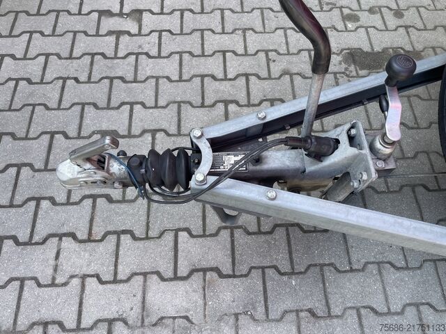 PKW-Anhänger SARIS Woody FW 150 Einachser Tieflader Plane