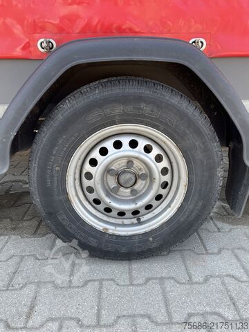 PKW-Anhänger SARIS Woody FW 150 Einachser Tieflader Plane