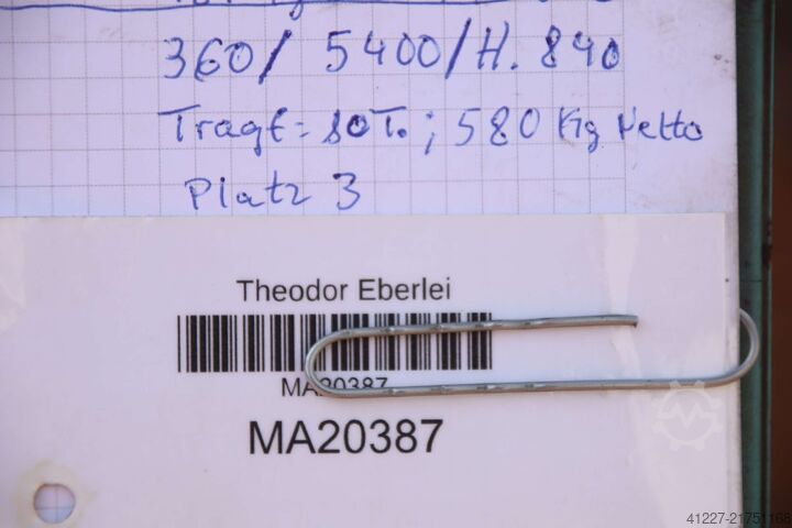 Krantraverse 10 t Korrmann TRV 10-5