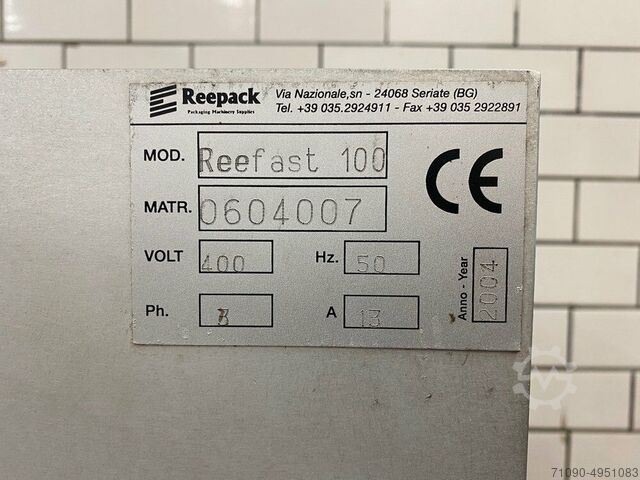Traysealer, Packingmachine REEPACK REEFAST 100