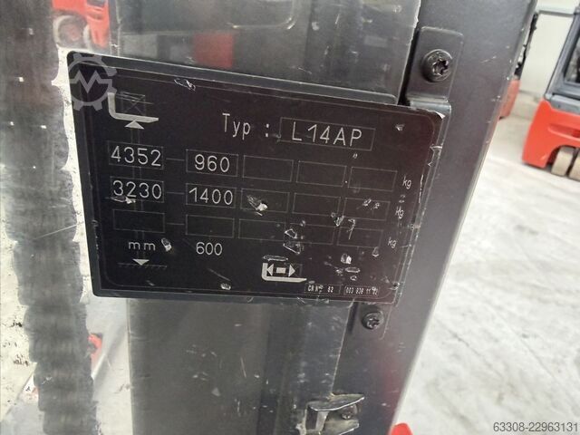 High Lift stacker Linde E14 AP