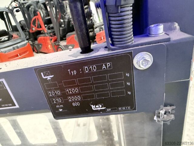 High Lift stacker Linde D10 AP
