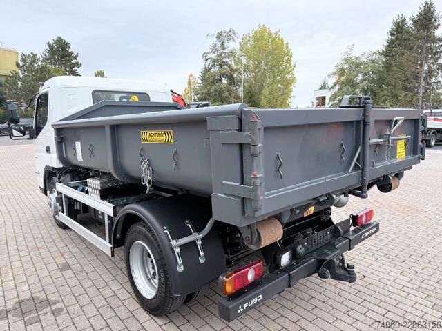 Transporter mit Kipper FUSO Canter 7C18 HYFA Abrollkipper inkl. Mulde