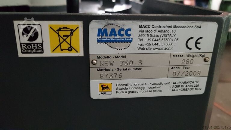 Metallkappsägemaschine MACC NEW 350 S